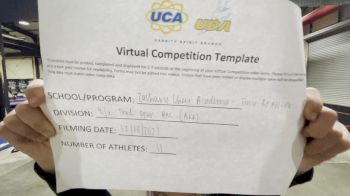 Zachary Cheer Academy [Traditional Open Rec Affiliated 8U] 2021 UCA December Virtual Regional