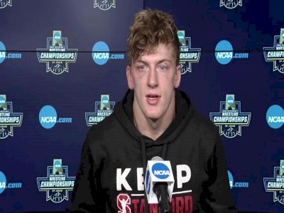 Shane Griffith (Stanford) after winning NCAA Championships at 165 pounds