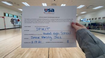 Foothill High School - North Tustin [Junior Varsity - Jazz] 2021 USA Virtual Spirit Regional #3