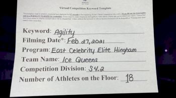 East Celebrity Elite - Hingham - Ice Queens [L4.2 Senior] 2021 Varsity All Star Winter Virtual Competition Series: Event III