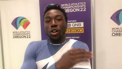 Joseph Fahnbulleh On Training With Erriyon Knighton And ANYTHING CAN HAPPEN In The 200m