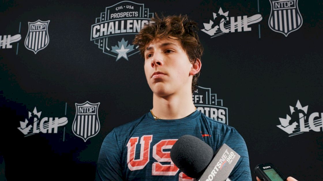 Wyatt Cullen Reacts To Team USA's Win At Prospects Challenge