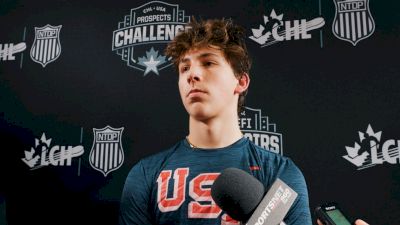 Wyatt Cullen Reacts To USA Win At USA CHL Prospects Challenge, Big Goal, NHL Bloodlines