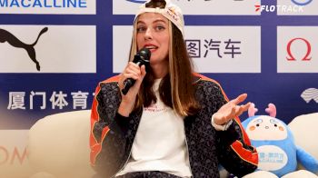 Yaroslava Mahuchikh | 2025 Xiamen Diamond League Press Conference