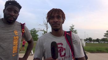 Garret Kaalund & Eddie Nketia of USC Advance to NCAA 200m Semifinal
