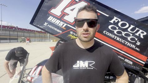 Justin Sanders Talks About Eldora Speedway Debut At 4-Crown