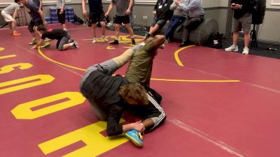 #5 Alessio Perentin and #10 Jordan Chapman Scrap Before 2025 PWC