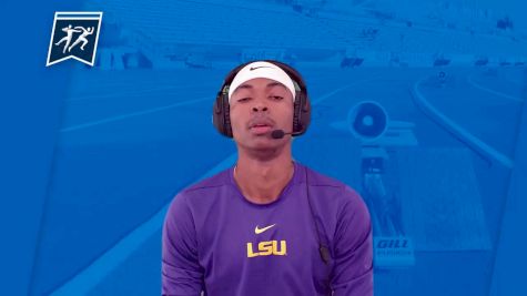 LSU's Dylan Peebles - 4x100m Relay Champion