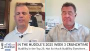 In the (D3FB) Huddle (S18E12) - Week 3 Crunchtime; Conference Updates