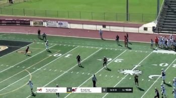 WATCH: Tusculum Leads Erskine 31-7 At The Half