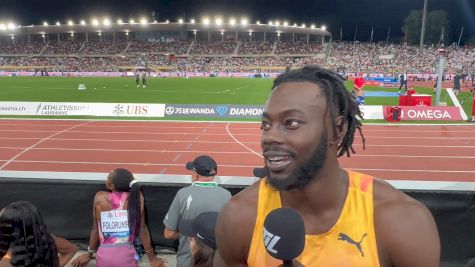 Rasheed Broadbell Talks Lausanne Diamond League 110mH Win Over Olympic Champ