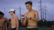 Workout Wednesday: University of Texas Men Run FAST Fartlek In The Rain