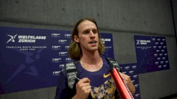 Cole Hocker After 1500m Win In Zurich