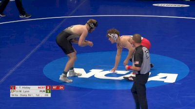 184 lb, R32, Trent Hidlay, NC State vs. Max Lyon, Purdue