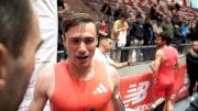 Josh Hoey Does It AGAIN! Breaks 800m Indoor WORLD RECORD | Interview