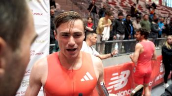 Josh Hoey Does It AGAIN! Breaks 800m Indoor WORLD RECORD | Interview
