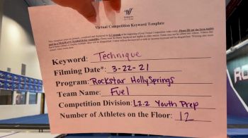 Rockstar Cheer - Holly Springs [L2.2 Youth - PREP] 2021 Varsity Virtual Competition Series - Prep & Novice II