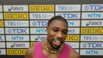 Noah Lyles Believes In Himself To Get The Job Done