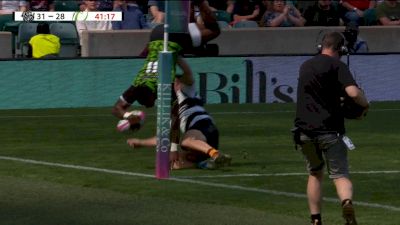 Vodacom Bulls And Springbok Winger S'Bu Nkosi Shows Off Spectacular Athleticism For World XV