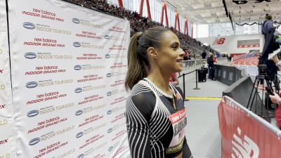 Sydney McLaughlin-Levrone Talks Running The 60m, Potential Double & Sportscenter Ad