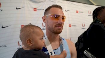 Clayton Murphy After 800m Final