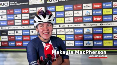 Makayla MacPherson Beaming After U.S. Junior Women's Success In Road Race