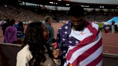 Cordell Tinch After Diamond League Final Victory in Zurich