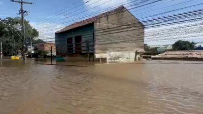 Robson Nobrake In Rio Grande Do Sul Flood