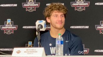 Mitchell Mesenbrink Wrestling 'With Honor' At 2024 NCAA Championships