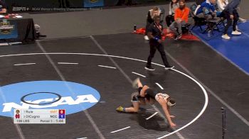 138 lb Quarterfinal, Claire DiCugno, North Central vs Kylie Rule, Wartburg