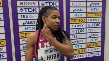 Aleia Hobbs Gets The Job Done In Women's 60m Rounds, Looking Forward To Semis At World Indoor Champs