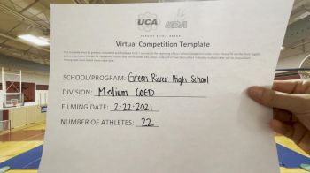 Green River High School [Medium Varsity Coed] 2021 UCA February Virtual Challenge