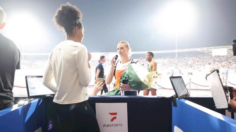 Katie Moon is ramping up her season with a win in the 2025 Rabat Diamond League