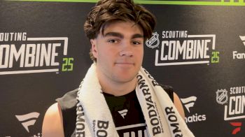 Shane Vansaghi On Bright Future At Michigan State, Eyebrow Chirps And More | NHL Draft Combine