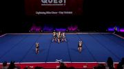 Lightning Elite Cheer - Tiny Twisters [2022 L1 Performance Rec - 6Y (NON) - Small Semis] 2022 The Quest