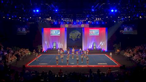 University Cheer Force - Firestorm [2022 L6 Senior Open Small Coed Finals] 2022 The Cheerleading Worlds