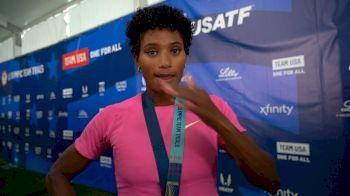 Anna Cockrell Got Emotional Talking About Dalilah Muhammad's Impact In The 400mH