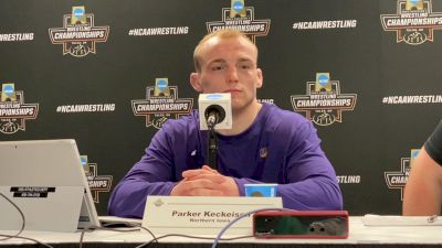 Parker Keckeisen Staying In The Moment As He Approach NCAA Finals Appearance