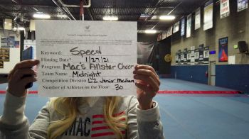 Macs Allstar Cheer - MAC'S MIDNIGHT [L2 Junior - Medium] 2021 Varsity All Star Winter Virtual Competition Series: Event I