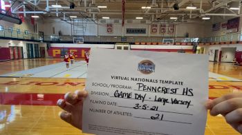 Penncrest High School [Virtual Large Varsity - Game Day Finals] 2021 UCA National High School Cheerleading Championship