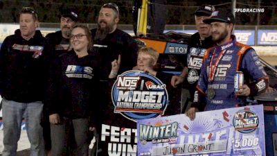 Justin Grant Begins USAC Midget Season With Back-To-Back Wins