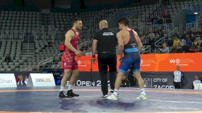 87 kg Qualif - Spencer Woods, USA vs 13-2 to Ivan Huklek, CRO