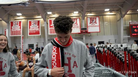 Graham Blanks Dominates, Earns Second-Fastest Indoor 5K Time at BU Opener