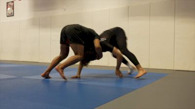 Former ADCC Trials Finals Opponents Dorian Olivarez & Dominic Mejia Drill From The Feet At New Wave