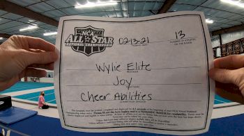 Wylie Elite - JOY [L1 - CheerABILITIES - Novice] 2021 NCA All-Star Virtual National Championship