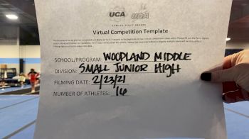 Woodland Middle School [Small JH] 2021 UCA February Virtual Challenge