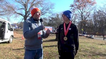 Ryan Mogavero Post-Race Brooks XC Northeast Championships