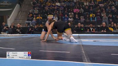 131 lb Final, Cam Guerin, McKendree vs Lexi Janiak, Aurora