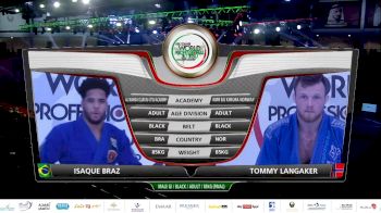 Isaque Bahiense vs. Tommy Langaker 2020 Abu Dhabi World Pro