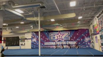 Arizona Fusion Cheer - Purple Rain [L1.1 Mini - Prep - D2] 2021 Varsity All Star Winter Virtual Competition Series: Event II